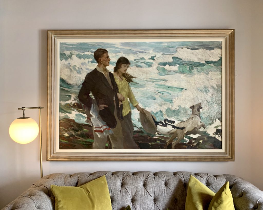 Curated artwork inside Steenberg Hotel