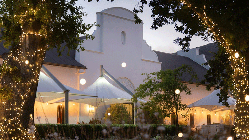 Steenberg Live Events nder the stars at Tryn